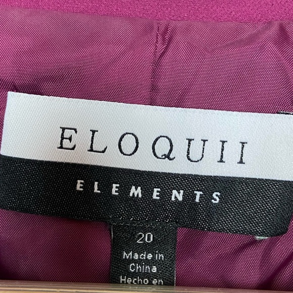 Women's Purple Double-Breasted Blazer - Picture 4 of 4